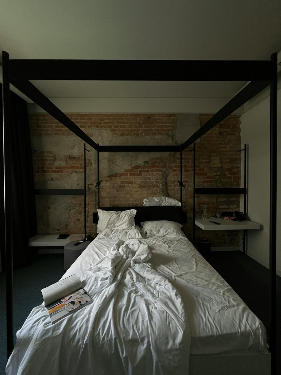 Master bedroom with natural elements